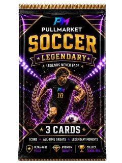 Soccer Legendary - 3 Cards pack